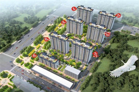 密州华都富林南区3室2厅1卫90万110平，带附房，9楼